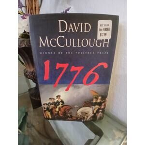 1776 by David McCullough 2005 Hardcover Dust Jacket Illustrated History British